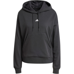 adidas Essentials Small Logo French Terry Hoodie Damen JD7989 - black/white XL