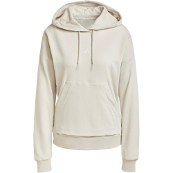 adidas Essentials Small Logo French Terry Hoodie Damen JC5934 - wonder alumina/white XS