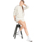 adidas Essentials Small Logo French Terry Hoodie Damen JC5934 - wonder alumina/white XS