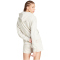 adidas Essentials Small Logo French Terry Hoodie Damen JC5934 - wonder alumina/white XS