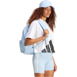 adidas Essentials Big Logo Boyfriend T-Shirt Damen JG8737 - white/black XXS