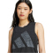 adidas Essentials Winners Tanktop Damen JG8713 - black/white XS