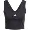 adidas Essentials Small Logo Tanktop Damen JE1321 - black/white M