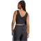 adidas Essentials Small Logo Tanktop Damen JE1321 - black/white M