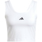 adidas Essentials Small Logo Tanktop Damen JD0545 - white/black M