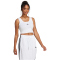 adidas Essentials Small Logo Tanktop Damen JD0545 - white/black M
