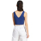 adidas Essentials Small Logo Tanktop Damen JC5939 - dark blue/white M