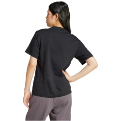 adidas Essentials Big Logo Baumwoll T-Shirt Damen JC5724 - black/white S