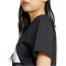 adidas Essentials Big Logo Baumwoll T-Shirt Damen JC5724 - black/white S
