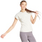adidas Essentials Linear Baumwoll T-Shirt Damen JC5819 - wonder alumina/white XXS