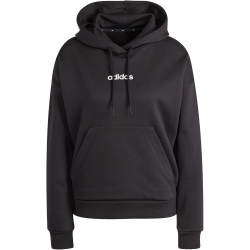 adidas Essentials Linear Hoodie Damen JG8653 - black/white S