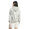 adidas Essentials Linear Hoodie Damen JD3134 - medium grey heather/black XS