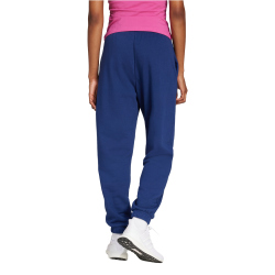 adidas Essentials Linear French Terry Cuffed Trainingshose Damen JC5955 - dark blue/white XS