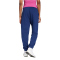 adidas Essentials Linear French Terry Cuffed Trainingshose Damen JC5955 - dark blue/white XS