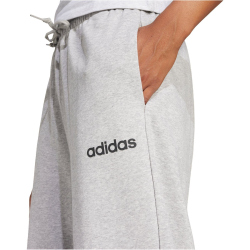 adidas Essentials Linear French Terry Cuffed Trainingshose Damen JC5953 - medium grey heather/black S