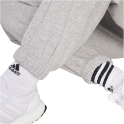 adidas Essentials Linear French Terry Cuffed Trainingshose Damen JC5953 - medium grey heather/black S