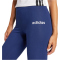 adidas Essentials Linear Baumwoll Leggings Damen JD3155 - dark blue/white XS