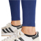 adidas Essentials Linear Baumwoll Leggings Damen JD3155 - dark blue/white XS