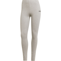 adidas Essentials Linear Baumwoll Leggings Damen JD3151 - medium grey heather/black XXS