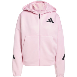 adidas Z.N.E. Kapuzen-Sweatjacke Damen JC5393 - true pink S