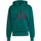adidas Essentials Big Logo French Terry Hoodie Herren JE8896 - collegiate green/black S