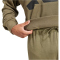 adidas Essentials Big Logo French Terry Hoodie Herren JE8892 - olive strata/black M