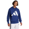 adidas Essentials Big Logo French Terry Hoodie Herren JE8890 - dark blue/white S