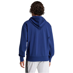 adidas Essentials Big Logo French Terry Hoodie Herren JE8890 - dark blue/white M