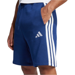 adidas Essentials 3-Streifen Sweatshorts Herren JE8866 - dark blue/white M