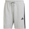adidas Essentials 3-Streifen French Terry Sweatshorts Herren JE6419 - medium grey heather/black XS