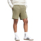 adidas Essentials 3-Streifen French Terry Sweatshorts Herren JE6416 - olive strata/black S