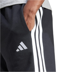 adidas Essentials 3-Streifen French Terry Sweatshorts Herren JE6414 - black/white XS