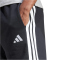 adidas Essentials 3-Streifen French Terry Sweatshorts Herren JE6414 - black/white S