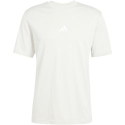 adidas Essentials 3-Streifen Single Jersey T-Shirt Herren JE6389 - wonder alumina/white XS
