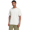 adidas Essentials 3-Streifen Single Jersey T-Shirt Herren JE6389 - wonder alumina/white XS