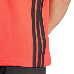 adidas Essentials 3-Streifen Single Jersey T-Shirt Herren...