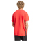 adidas Essentials 3-Streifen Single Jersey T-Shirt Herren JE6386 - pure ruby/black S