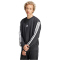 adidas Essentials 3-Streifen French Terry Sweatshirt Herren JE6372 - black/white S