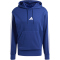 adidas Essentials 3-Streifen French Terry Hoodie Herren JD1872 - dark blue/white S