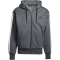 adidas Essentials 3-Streifen Sweatjacke Herren JL9824 - dark grey heather/black S