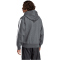 adidas Essentials 3-Streifen Sweatjacke Herren JL9824 - dark grey heather/black M