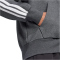 adidas Essentials 3-Streifen Sweatjacke Herren JL9824 - dark grey heather/black M