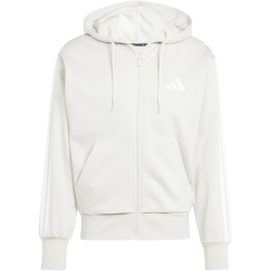 adidas Essentials 3-Streifen Sweatjacke Herren JE6355 - wonder alumina/white M