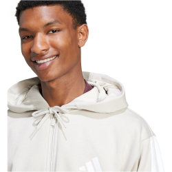 adidas Essentials 3-Streifen Sweatjacke Herren JE6355 - wonder alumina/white M