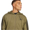 adidas Essentials 3-Streifen Sweatjacke Herren JD1864 - olive strata/black S