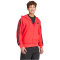 adidas Essentials 3-Streifen French Terry Sweatjacke Herren JD1876 - pure ruby/black S