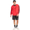 adidas Essentials 3-Streifen French Terry Sweatjacke Herren JD1876 - pure ruby/black S