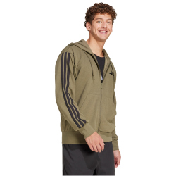 adidas Essentials 3-Streifen French Terry Sweatjacke...