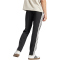 adidas Essential 3-Streifen Open Hem Fleece Trainingshose Herren JD1854 - black/white S
