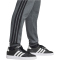 adidas Essentials 3-Streifen Fleece Trainingshose Herren JW1893 - dark grey heather/black XL
